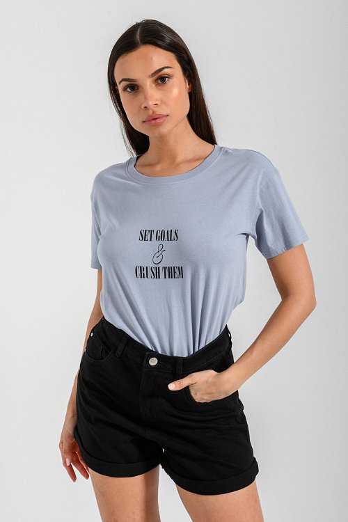 Ρούχα>Μπλούζες>T-Shirt T-shirt με τύπωμα (CIEL)
