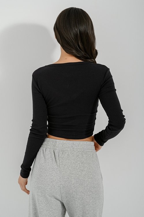 Rib crop top