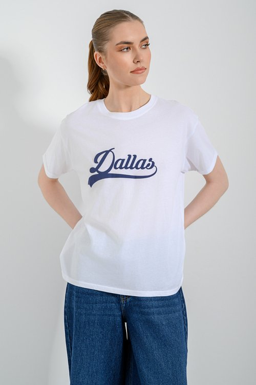 pinkwoman T-shirt με τύπωμα (WHITE) - 4
