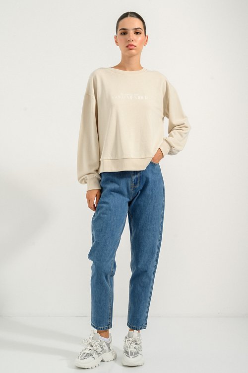 Sweatshirt with print