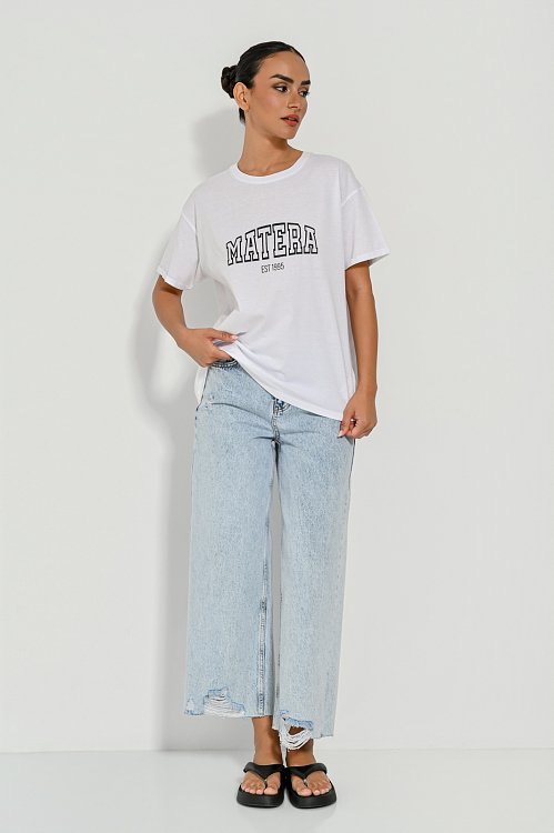 pinkwoman T-shirt με τύπωμα (WHITE) - 2
