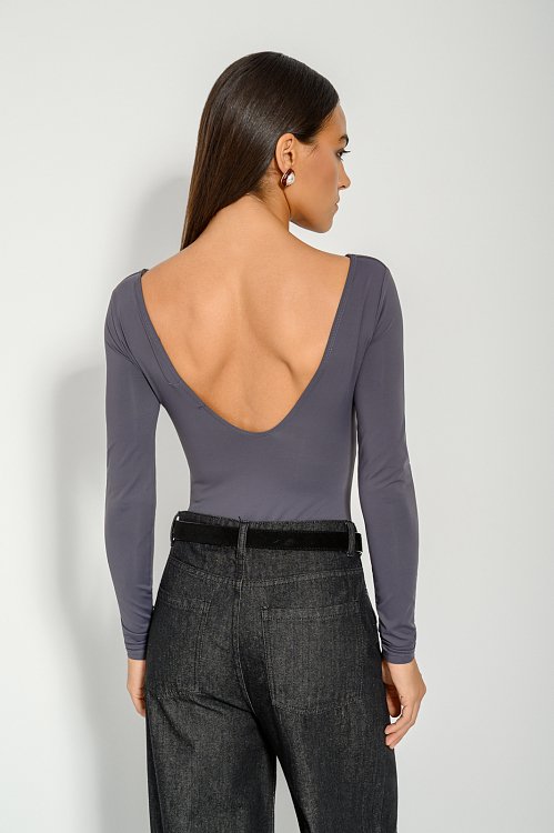 Lycra bodysuit with open back