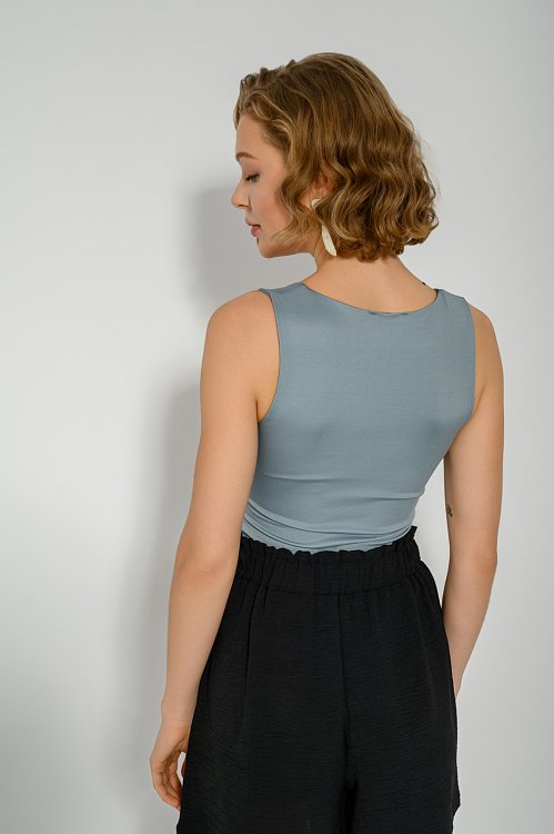 Lycra top with wide straps