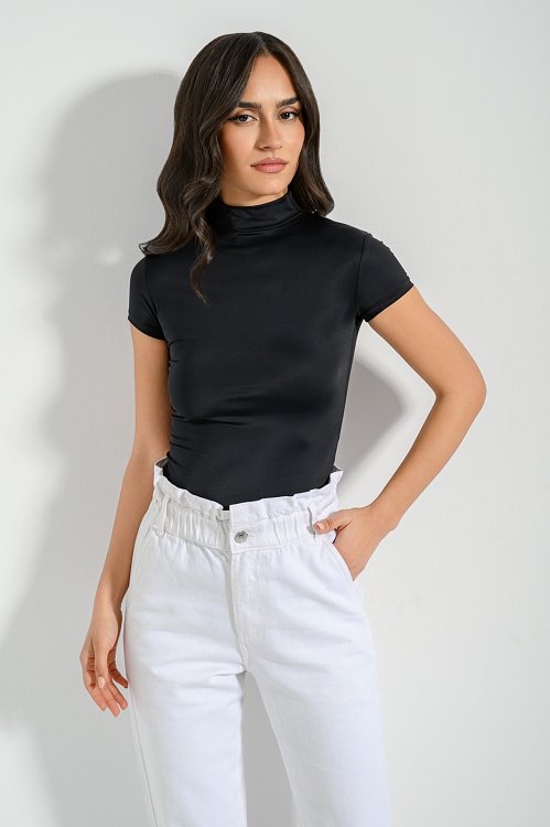 Lycra bodysuit with short sleeves