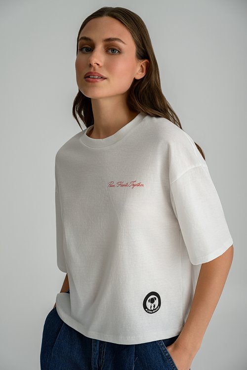 Oversized t-shirt with print