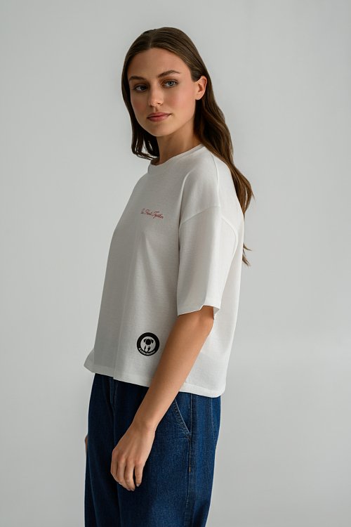 Oversized t-shirt with print