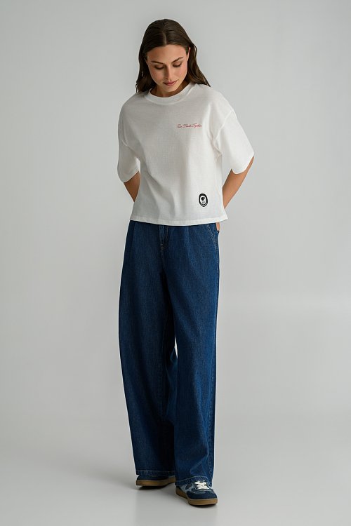 Oversized t-shirt with print