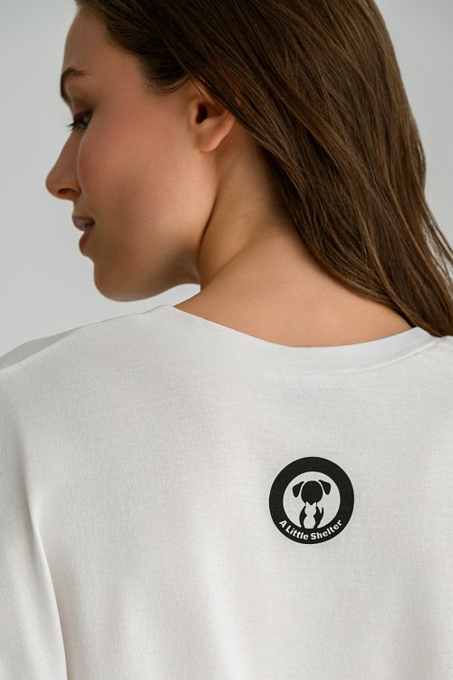Oversized t-shirt with print