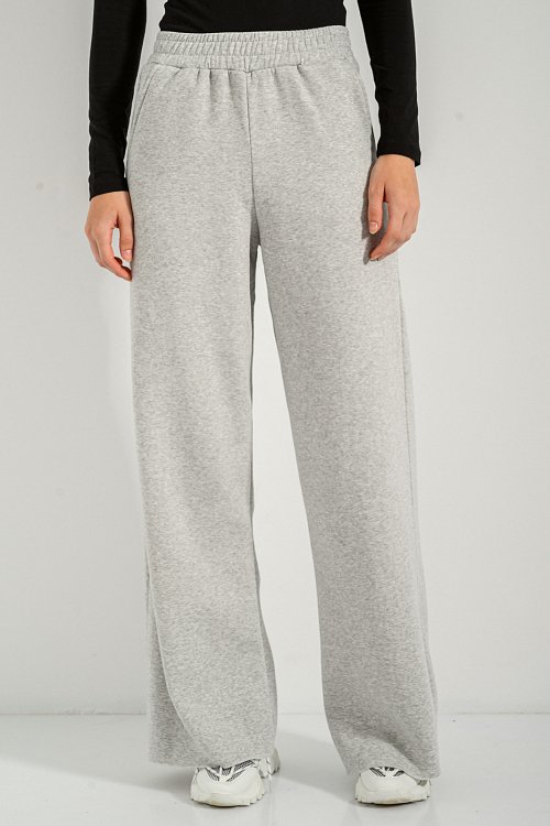 Flared sweatpants