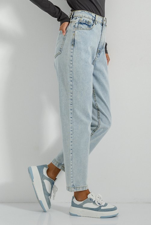 Mom fit ντένιμ