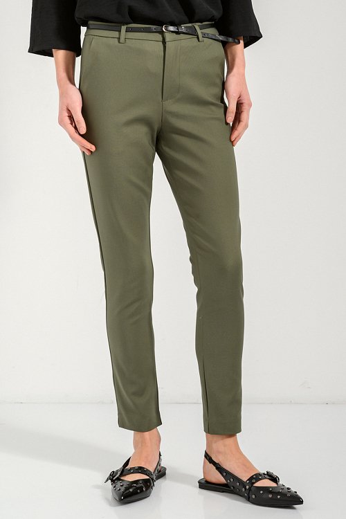 pinkwoman Chinos παντελόνι (KHAKI) - 2