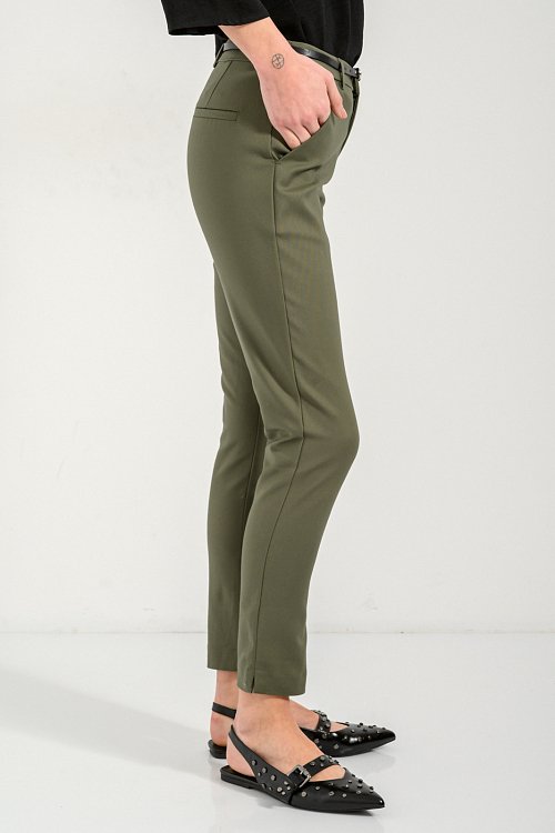 pinkwoman Chinos παντελόνι (KHAKI) - 3