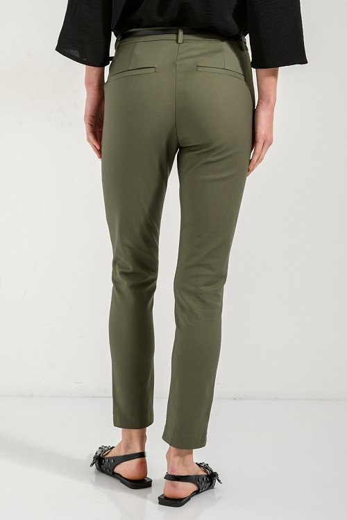 pinkwoman Chinos παντελόνι (KHAKI) - 4