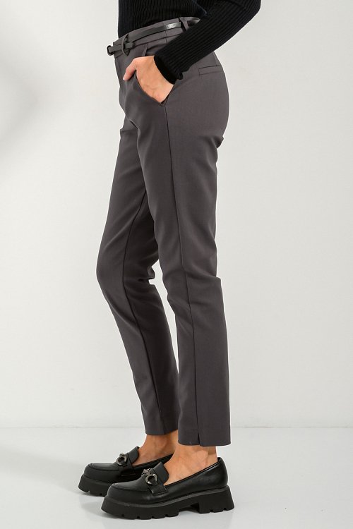 pinkwoman Chinos παντελόνι (ANTHRACITE) - 3