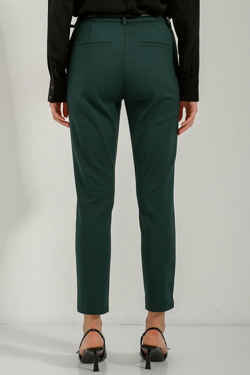 pinkwoman Chinos παντελόνι (DARKGREEN) - 4