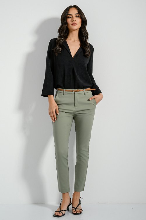 Chinos παντελόνι με ζώνη (D.MINT) φωτογραφία
