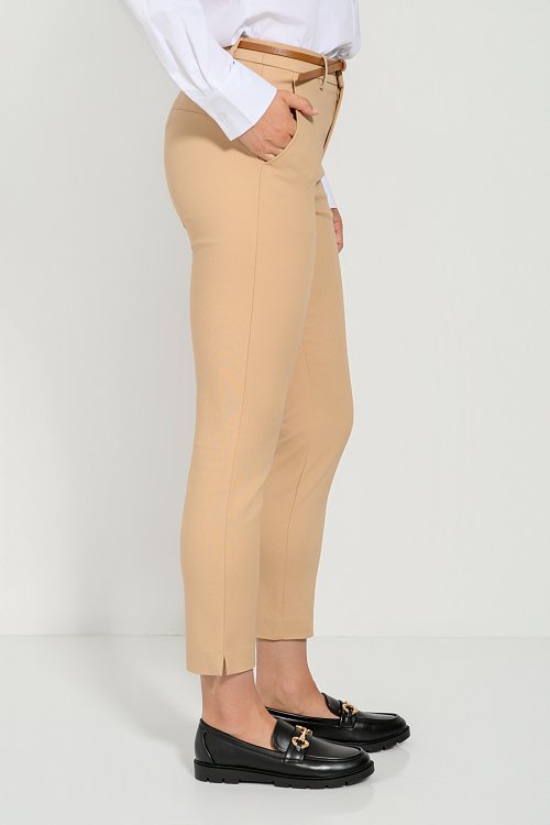 Chinos παντελόνι με ζώνη (BEIGE) φωτογραφία