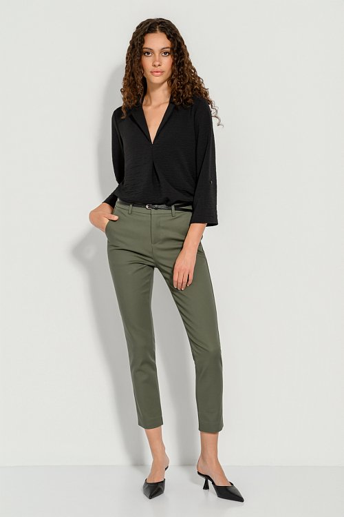 Chinos παντελόνι με ζώνη (KHAKI) φωτογραφία