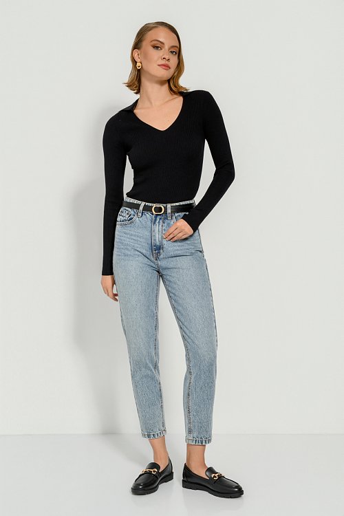 Mom fit denim