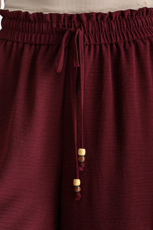 Cullote trousers with cord details
