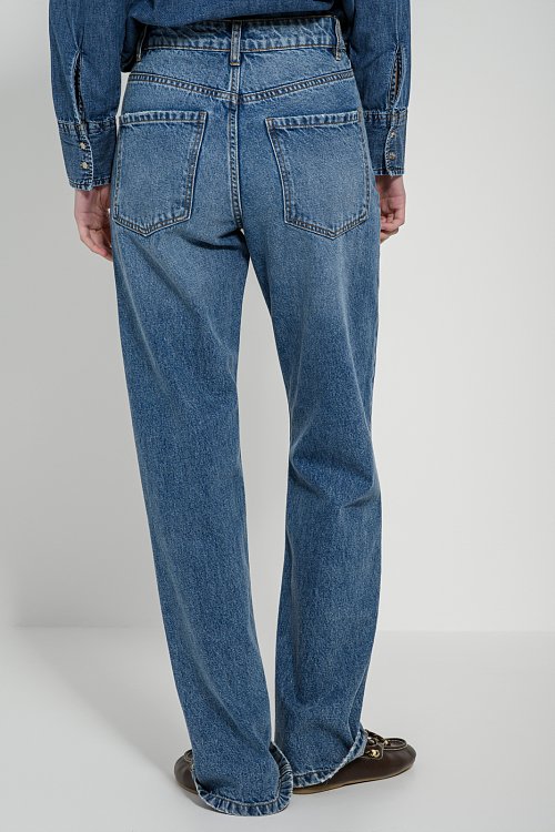 Straight leg ντένιμ (MEDIUM BLUE) φωτογραφία