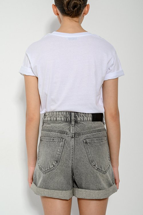 Mom fit ντένιμ σορτς