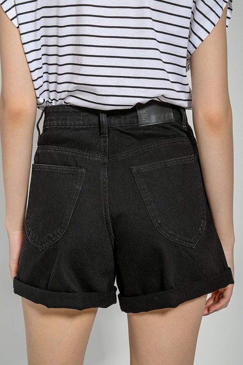 Mom fit ντένιμ σορτς