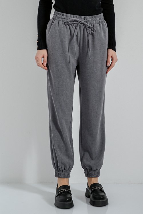 Jogger παντελόνι φόρμα με λάστιχο (GREY MARL) φωτογραφία