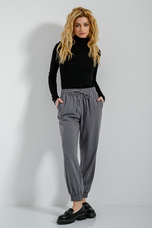 Jogger παντελόνι φόρμα με λάστιχο (GREY MARL) φωτογραφία