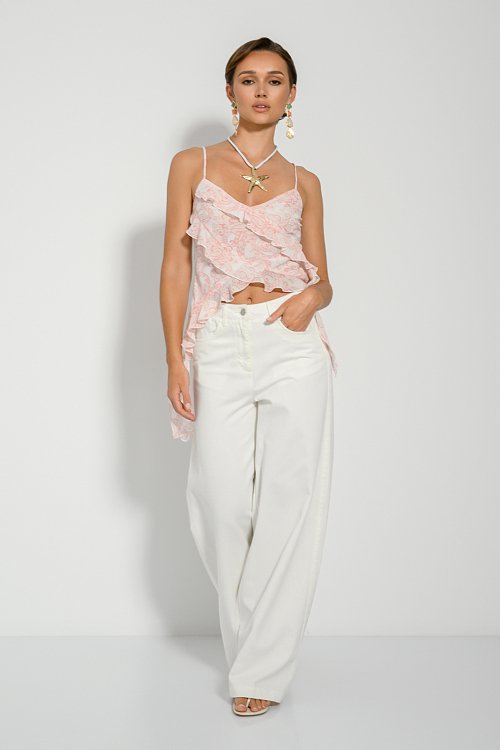 Wide leg ντένιμ