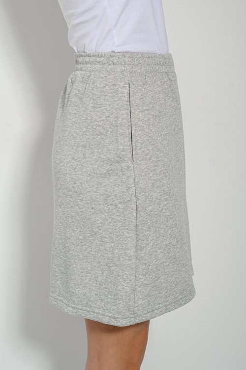 pinkwoman Φούτερ βερμούδα με τσέπες (GRAY MARL) - 5