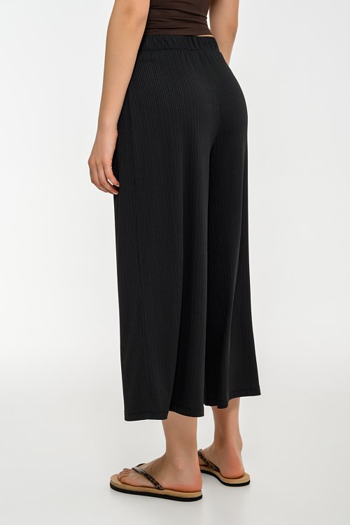 High rise culotte trousers