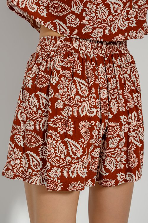 Paisley shorts