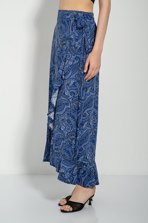 Midi cruise paisley skirt