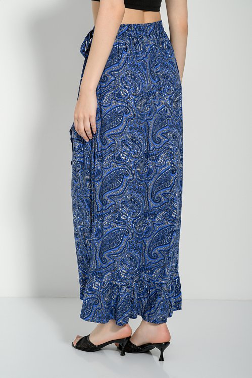 Midi cruise paisley skirt
