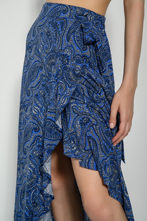 Midi cruise paisley skirt