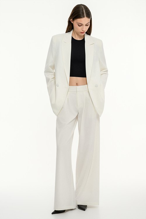 pinkwoman Σταυρωτό oversized μπλέιζερ (SUGAR) - 2