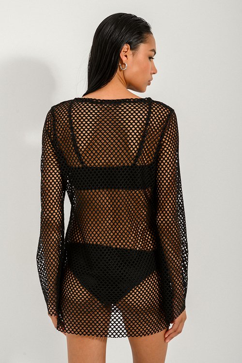 Mini mesh dress