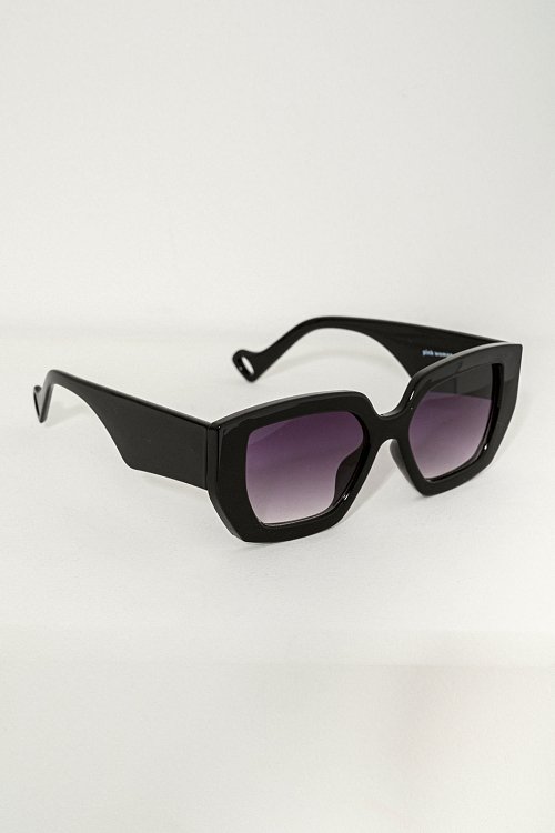 Αξεσουάρ>Γυαλιά Cat eye γυαλιά ηλίου (BLACK)