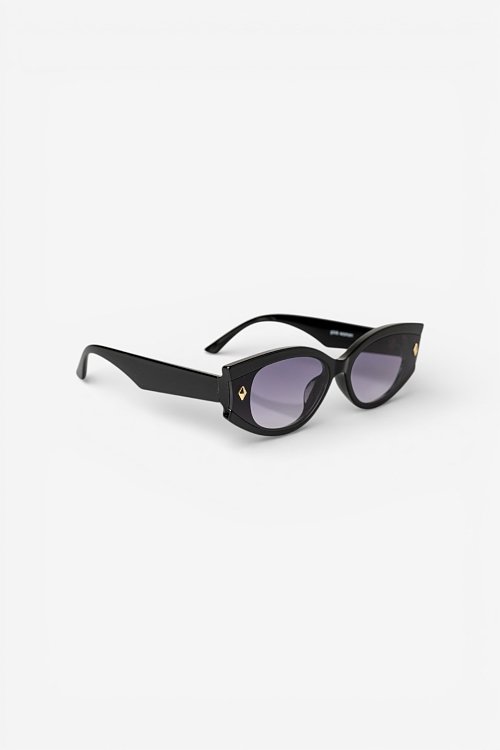 Γυαλιά ηλίου cat eye μαύρα (BLACK)