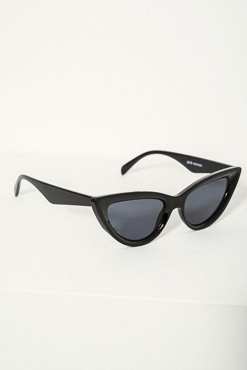 Αξεσουάρ>Γυαλιά Cat eye γυαλιά ηλίου (BLACK)