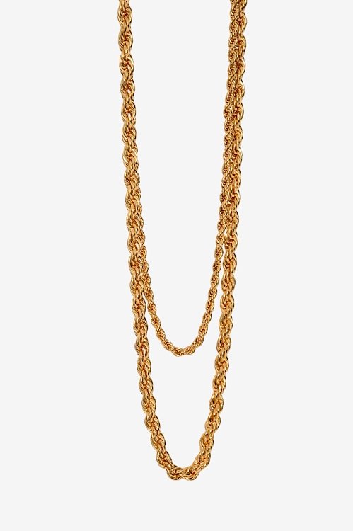 Σετ κολιέ αλυσίδες (GOLD) φωτογραφία