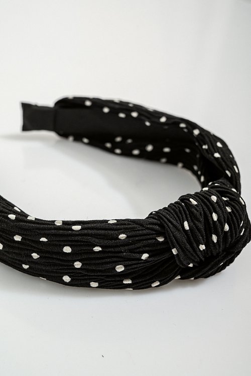 Polka- dot headband