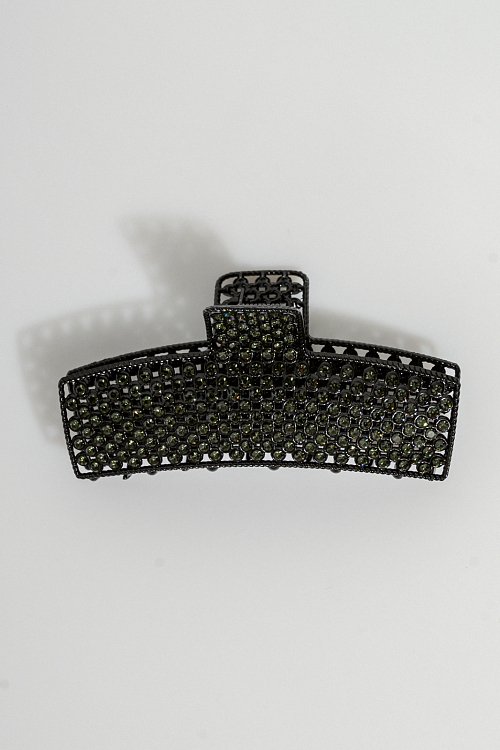 Hair claw clip with strass