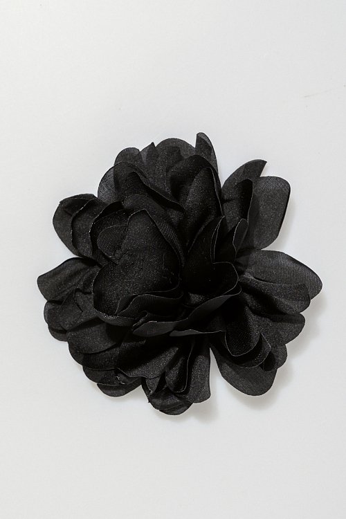 Αξεσουάρ>Αξεσουάρ Μαλλιών Κλιπ μαλλιών λουλούδι (BLACK)