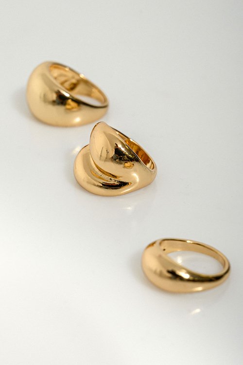 Αξεσουάρ>Κοσμήματα Σετ δαχτυλίδια (GOLD)