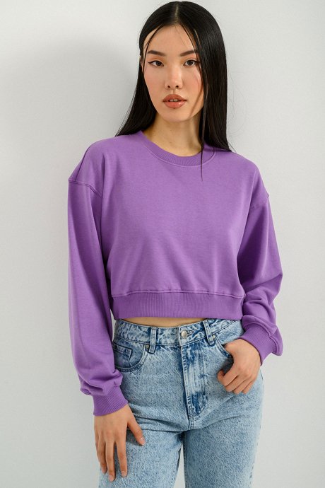 Cropped sweatshirt