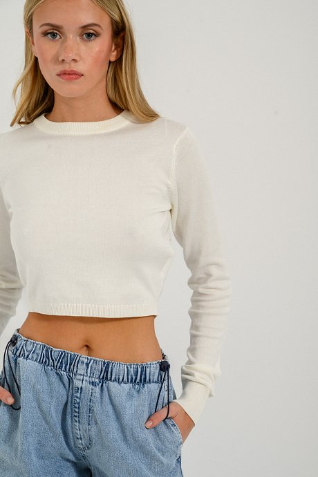 Cropped knit