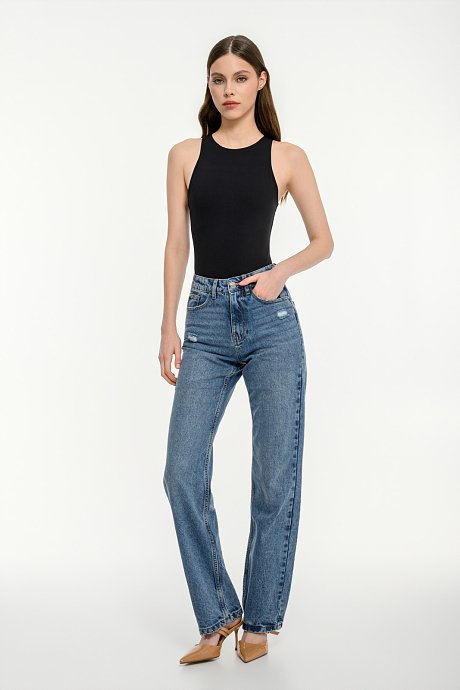 Lycra sleeveless bodysuit