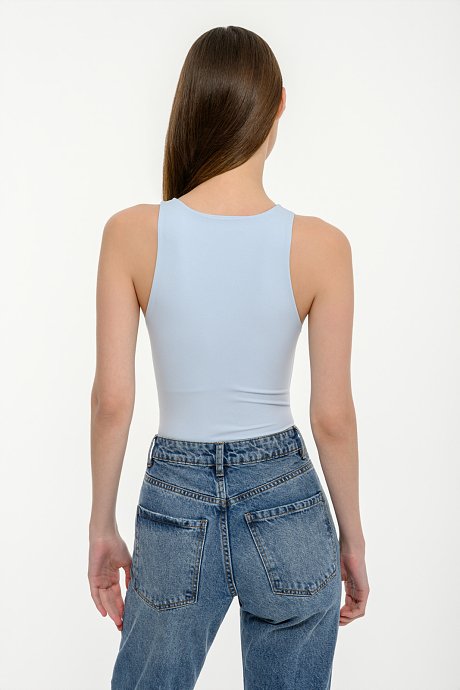 Lycra sleeveless bodysuit